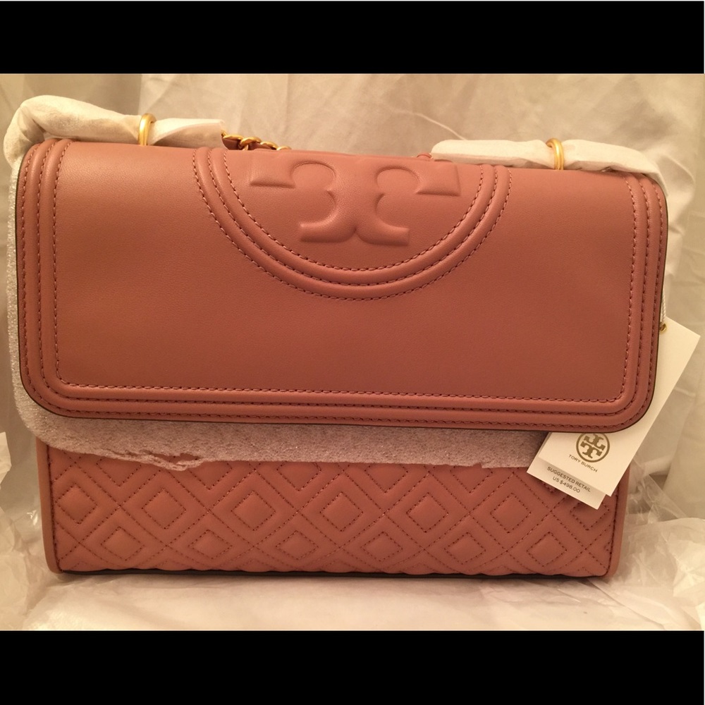 * Authentic Tory Burch Fleming Shoulder Bag *